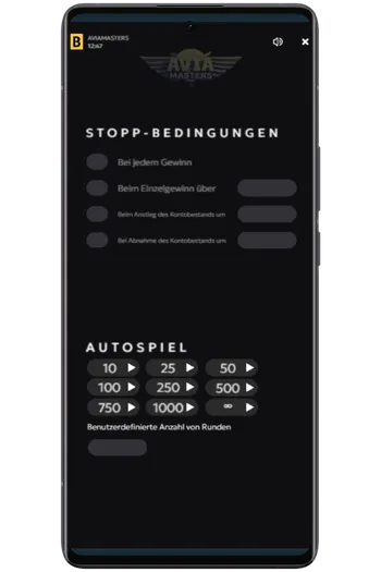 Avia Masters Auto-Play einrichten
